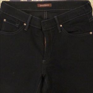 Black Wide Leg James Jeans